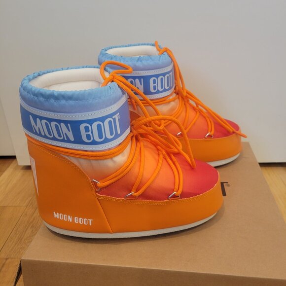 Moon boots low Sunrise print NEW - Picture 3 of 5